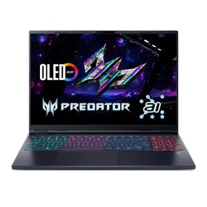 NOTEBOOK ACER PREDATOR 16"240HZ/ULT 7-255hx/16GB/512GB/RTX5070-8GB/BLACK(PHN16-73-72V3-AR)(NH.QX3AL.
