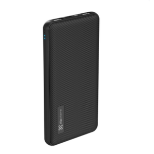 KLIPXTREME  POWER BANK 10.000mAh USB-C + 2x USB-A 15W 5V/3A Max output (KPB-500)