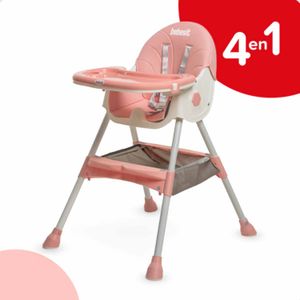 Silla De Comer Mecedora Multiposicion 4 En 1  Bebesit 6651-B