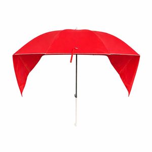 Sombrilla Refugio Outdoors 2.40 Metros Roja