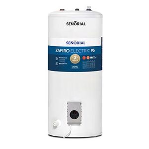 Termotanque Señorial eléctrico, 80 Lts, colgar, Entrada superior, Mod. Zafiro 95