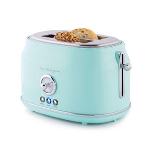 Tostadora 2 Ranuras Retro Nostalgia Verde