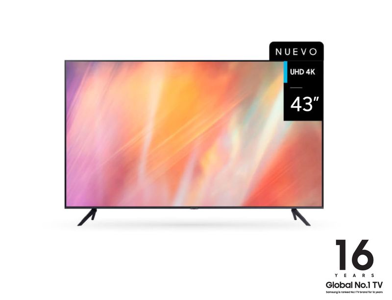 Pantalla Smart TV 70 pulgadas SAMSUNG SERIE AU7000 UHD 4K WiFi HDMI USB  Samsung AU7000