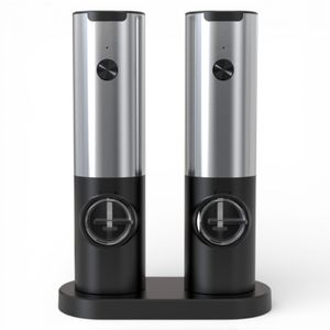 Set X2 Pimentero Eléctrico de Acero Inox. 70ml Carga por Usb