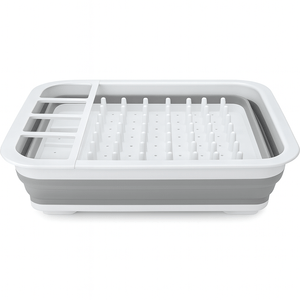 Escurreplatos Plegable De Plástico 36,5cmx30cm Hogar Actual