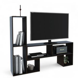 Rack De Tv Max. 42" 2 Módulos Centro Estant Mt6000w Wengue