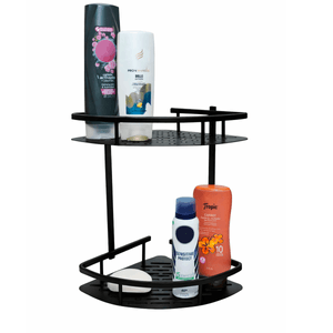 Repisa Organizador Esquinero Doble de Aluminio Hogar Actual