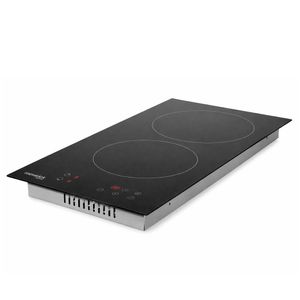 Anafe Vitrocerámico Maverick INDU60 Empotrable 2 Hornallas 3000W