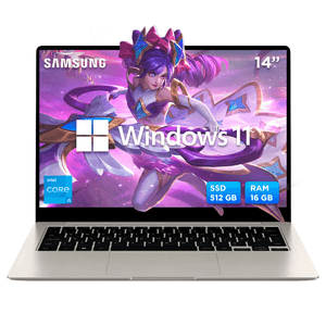 Notebook Samsung Galaxy Book3 Pro i5 RAM 16 GB SSD 512 GB Pantalla AMOLED 14”