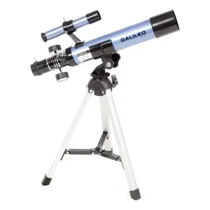 Telescopio Refractor F400x40 Con Trípode Galileo Italy