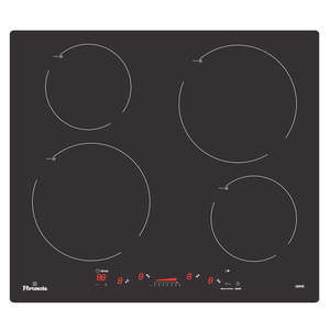 Anafe Eléctrico Vitroinducción Florencia 6889F Negro 4 Zonas