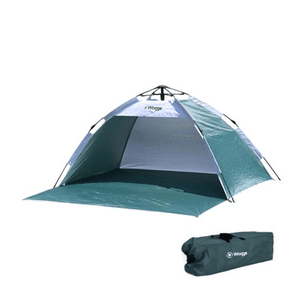 Carpa Playera Autoarmable Familiar Waggs Impermeable Uv +30 Azul