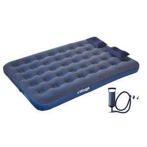 Colchon Inflable 2 Plazas Camping Waggs Almohadas E Inflador