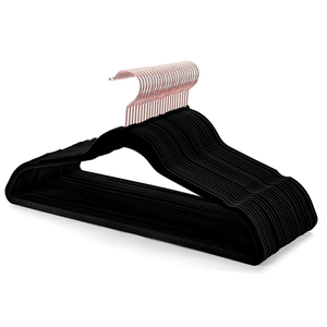 Set X36 Perchas De Terciopelo Antideslizantes Hogar Actual