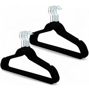 Set X24 Perchas De Terciopelo Antideslizantes Hogar Actual