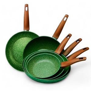 Set de Sartenes Antiadherentes Tvs Natura 6 Piezas Inducción