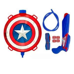 Mochila de Agua Circular con Pistola Capitán América