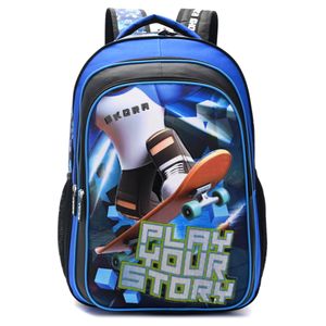 Mochila Let´s Play Gamer skater roblox con llavero con Bolsillo Lateral con Respaldo Termoformado
