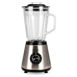 Licuadora de Vidrio Winco Cuerpo de Acero Inoxidable 800 W Funsion Pulsador