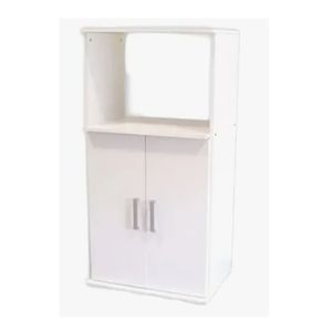 Organizador Para Microondas 2 Puertas Platinum Blanco