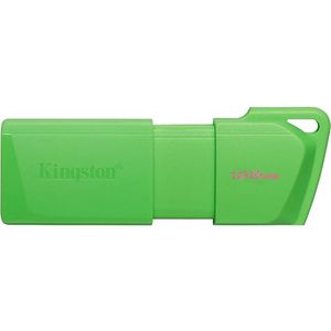 PENDRIVE USB KINGSTON DATATRAVELER EXODIA M 128GB USB 3.2 NEON GREEN (KC-U2L128-7LG)