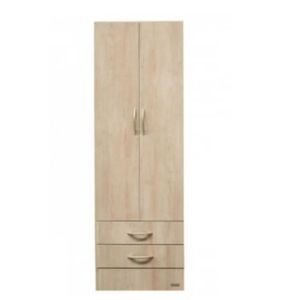 Placard 0.62 Mts 2 Puertas 2 Cajones Platinum Savanna