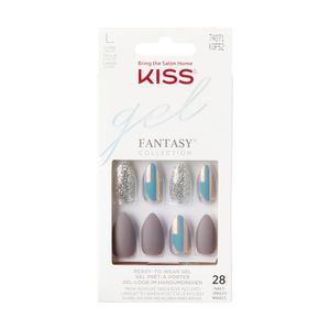 Uñas Postizas Kiss Glam Fantasy Glue-On Nails