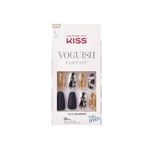 Uñas Postizas Kiss Voguish Fantasy Glue-On Nails