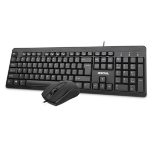Kit Inalambrico Teclado+Mouse C100 Negro