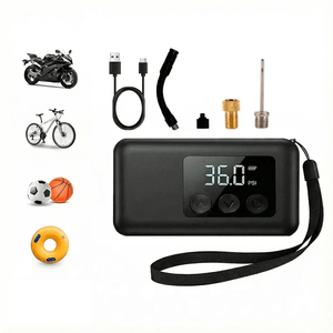 Mini Inflador Portatil Bici Moto Recargable Usb C Bolsito