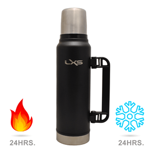 Termo Acero Inoxidable Con Manija 1.2 Litro Tapón Cebador