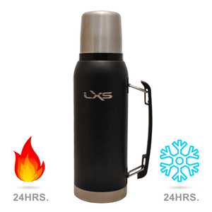 Termo Acero Inoxidable Con Manija 1 LT Tapón Cebador