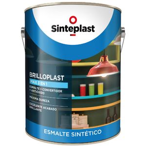 Esmalte Convertidor Brillante Amarillo Brilloplast 20 Lts