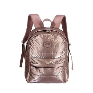 MOCHILA URBANA PUFFER ELF TEENS DORADA