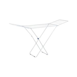 Tender de pie extensible metal blanco