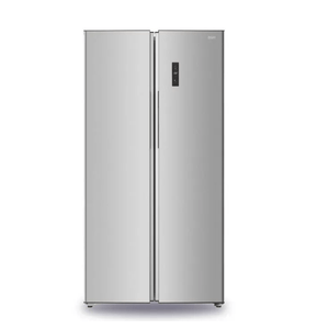Heladera BGH 397L Side by Side No Frost Inverter BRS400I1A Gris