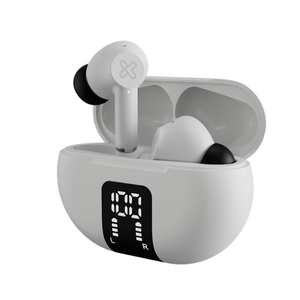 AURICULAR KLIPXTREME EDGEBUDS CANC SONIDO C/ IND LED  22HS  TWS IPX4 BLANCO  (KTE-755WH)