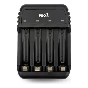 CARGADOR DE PILAS PROBATTERY PRO1 4 CANALES AA/AAA NIMH-NICD (FR-422-CP1)