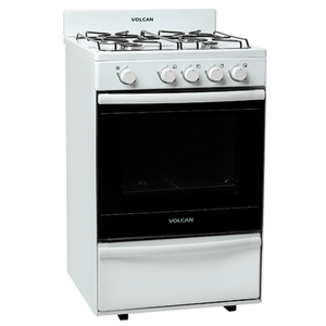 COCINA VOLCAN 55CM BLANCA GAS NATURAL 87644VM
