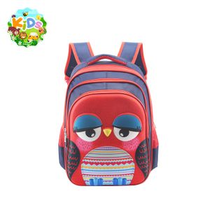 Mochila Espalda Animales Búho Rojo 17 Pulgadas