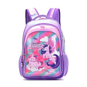 Mochila Espalda Skora Unicornio Twin De 18 Pulgadas Con Llavero
