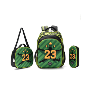 Set Escolar del Dibu Martinez – Mochila 16” de Espalda, Lunchera y Cartuchera