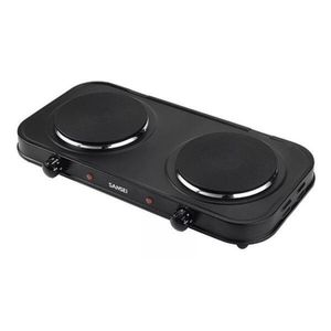 Anafe electrico Sansei de Mesa 94ANSN2CB 2000W Regulador de temperatura