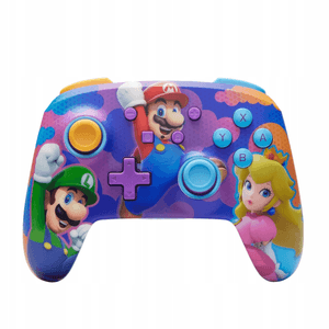 NSW Powera Enhanced Wireless Controller Super Mario Color Splach Heroes Edition