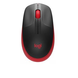 Mouse Inalambrico Logitech M190 Wireless Ambidiestro Rojo