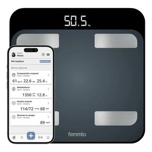 Balanza digital bluetooth Femmto BCS 13F