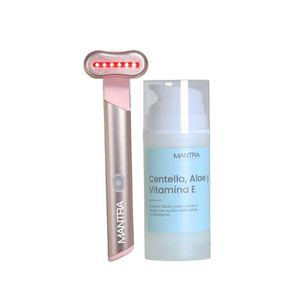 Skincare Stick Mantra Led Roja/azul + Emulsión Antioxidante