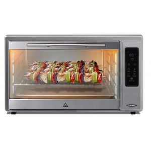 Horno eléctrico Axel  60 Lts, 2000 Wts, digital, acero, Mod.HD60A