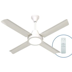 VENTILADOR DE TECHO FUSION LED BL MOTOR DC 030156 SEVERBON