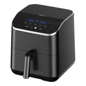 Freidora Midea Air Fryer Af-d155bar1 5.5lts 1700w Dig Negra